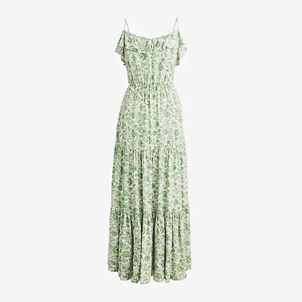 Jcrew Tiered maxi dress in tossed floral - Picture 1 of 1